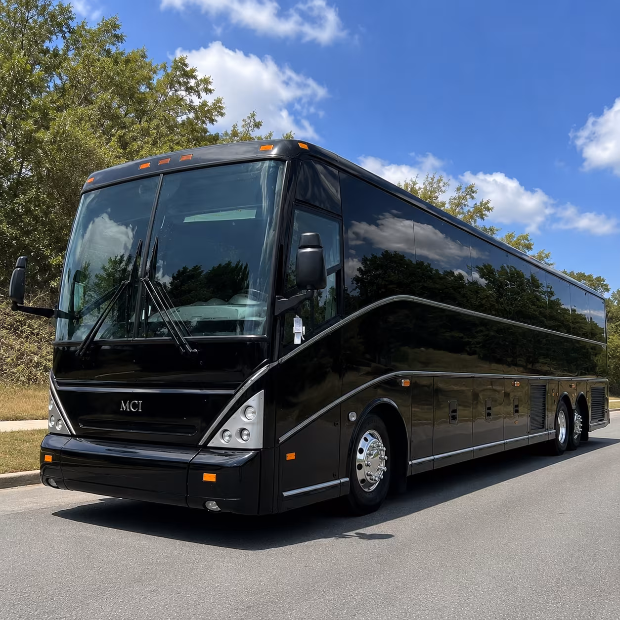 reagan library event buses that handle the presidential drive approach