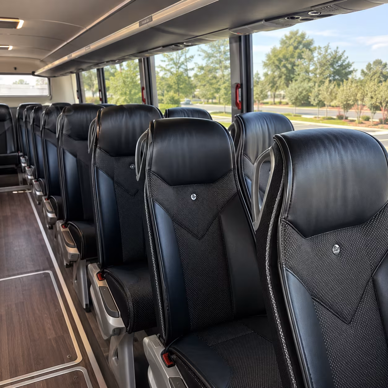 simi valley charter bus rental inside